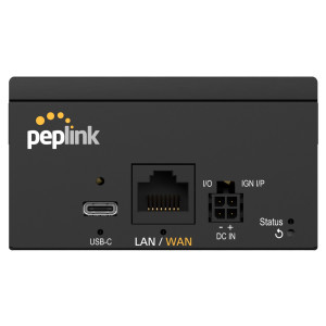 Peplink MAX-BR2-MICRO-LTE Micro Router with Dual Cat-4 Modems, 1 GbE ethernet and USB-C ports